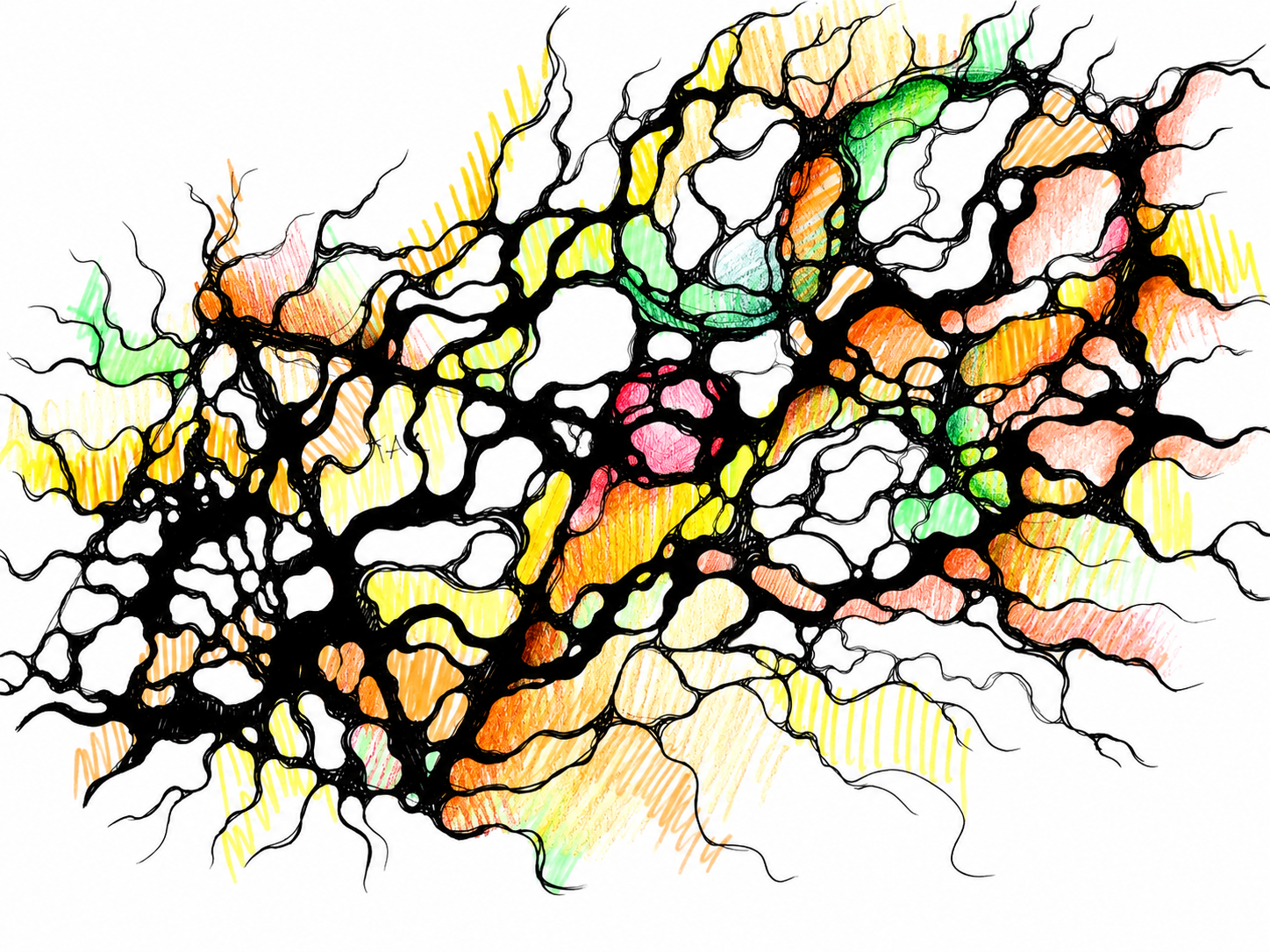 Spotkanie lipcowe — 22 lipca 2026 — rysunek neurograficzny ze spotkania Klubu Samopoznania