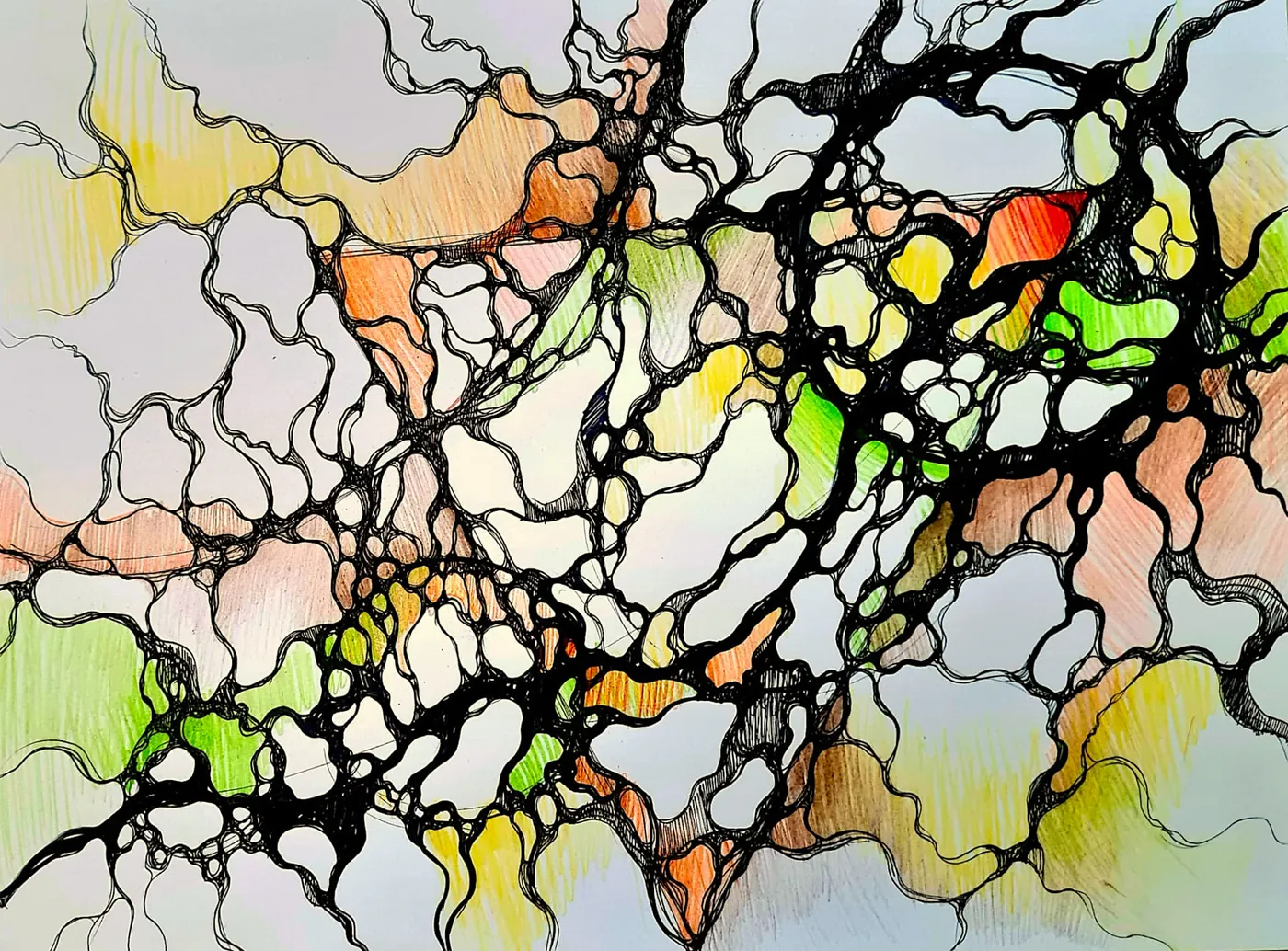 Spotkanie październikowe — 14 października 2026 — rysunek neurograficzny ze spotkania Klubu Samopoznania